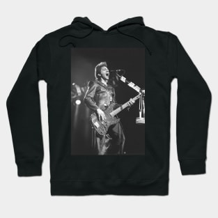 Tico Torres Bon Jovi BW Photograph Hoodie